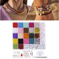 thumbnail image 4 of simhoa 8061 Pieces Beads for Jewelry Making Kit Small Beads Set Letter Bead for, 4 of 8