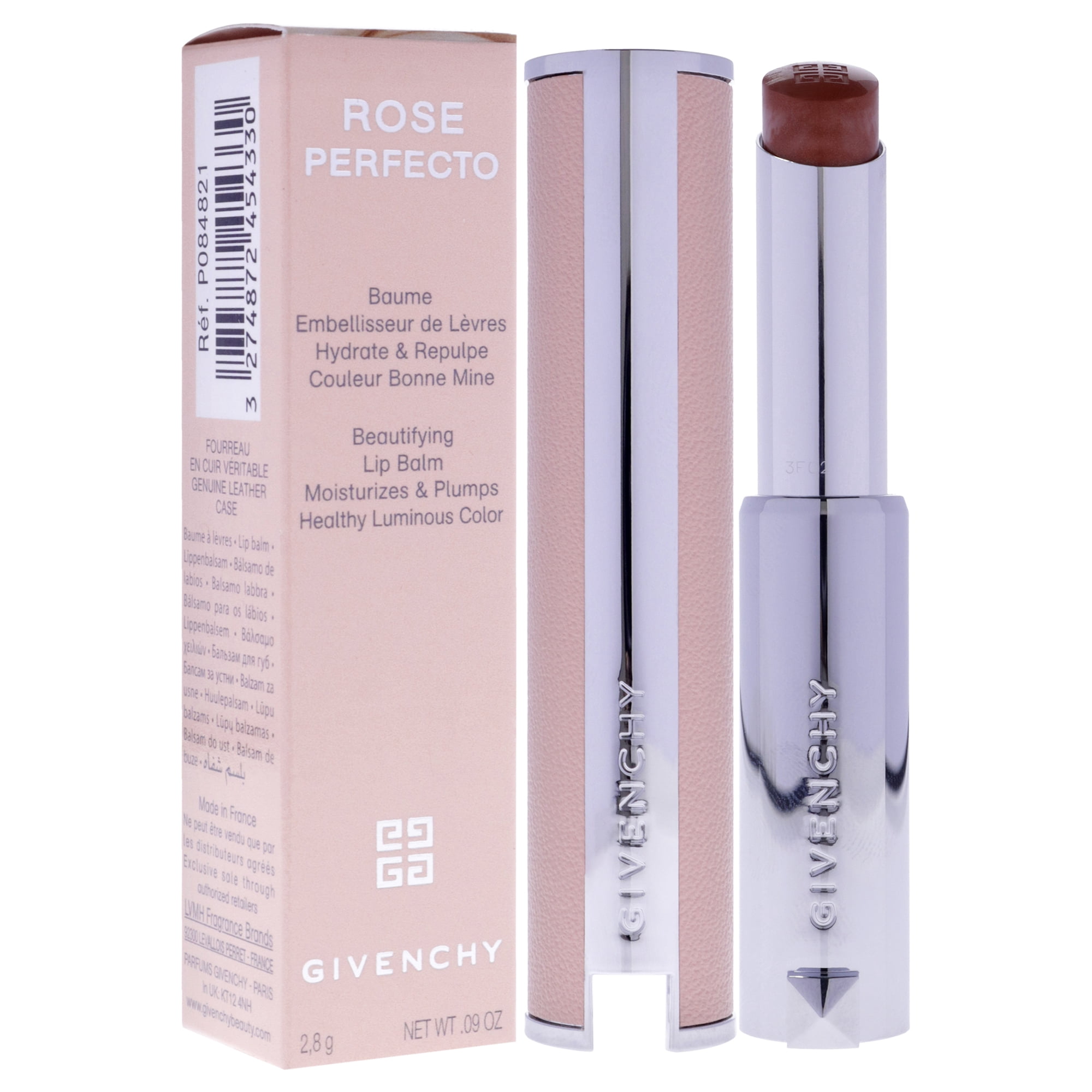 Givenchy Rose Perfecto Beautifying Lip Balm - 302 Warm Maple , 0.09 oz Lip Balm