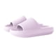 thumbnail image 2 of Zapatillas de casa, sandalias antideslizantes de EVA, zapatillas de suela gruesa con punta abierta para parejas, rosa púrpura, adecuadas para el tamaño 37-38 2 piezas Sweethay AP001383-13B, 2 of 7