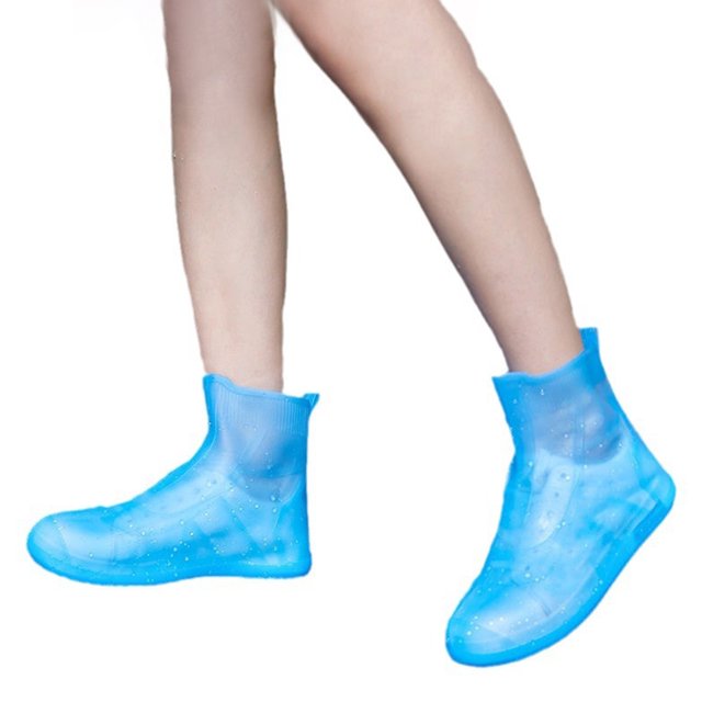 CSChome Non-slip Foot Covers Waterproof Shoe Covers - Non-Slip Boot Protectors, Thickened Soles, Elastic Stretchable Reusable