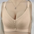 thumbnail image 3 of Womens Workout Bras Convertible Bra Feature V-Neck Balconette Bra Style W-398 Khaki 38, 3 of 3
