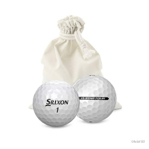 Srixon Q-Star Tour - Quantity 12 in Eco-Friendly Bag (Professionally Recycled)