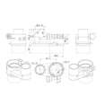 thumbnail image 4 of koolsoo 52mm /65mm /80mm Spindle Brush Dust Shoe Durable CNC Engraving Machine Spindle, 4 of 9