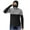 Gray, variant on Drindf Mens Long Sleeve Sun Protection Shirts Cooling UV Protection Hoodies with Mask Lightweight Stretchy Hooded Shirt Outdoor Hiking Travel Clothing
