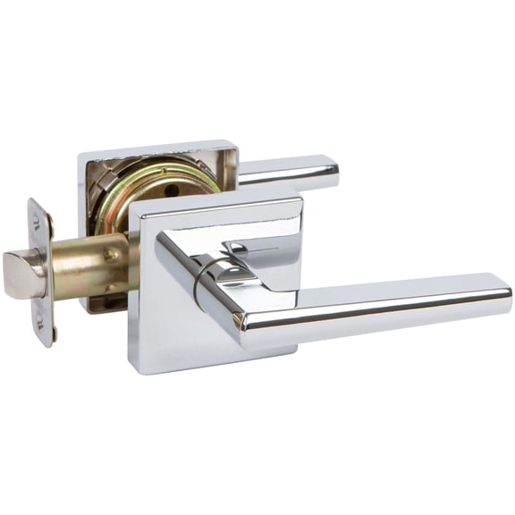 Delaney Hardware Vida Passage Door Lever with Square Rosette
