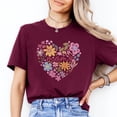 thumbnail image 2 of Bella Canvas Happy Floral Mother’s Day for Moms and Women Short Sleeve tee, 2 of 5