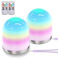 thumbnail image 2 of Portable Night Light Led Colorful RBG Remote Controlling Portable Night Lamp with Hanging Rope for Kids, Bedroom, Camping, 2 of 7