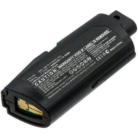 Batteries N Accessories BNA-WB-L8050 Barcode Scanner Battery - Li-ion, 3.7V, 3400mAh, Ultra High Capacity Battery - Replacement for Intermec 075082-002, AB19, AB3 Battery