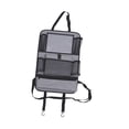 thumbnail image 4 of Bolsa de almacenamiento colgante para organizar asientos de coche, ajustable, plegable, multiusos, interior Gris, 4 of 9
