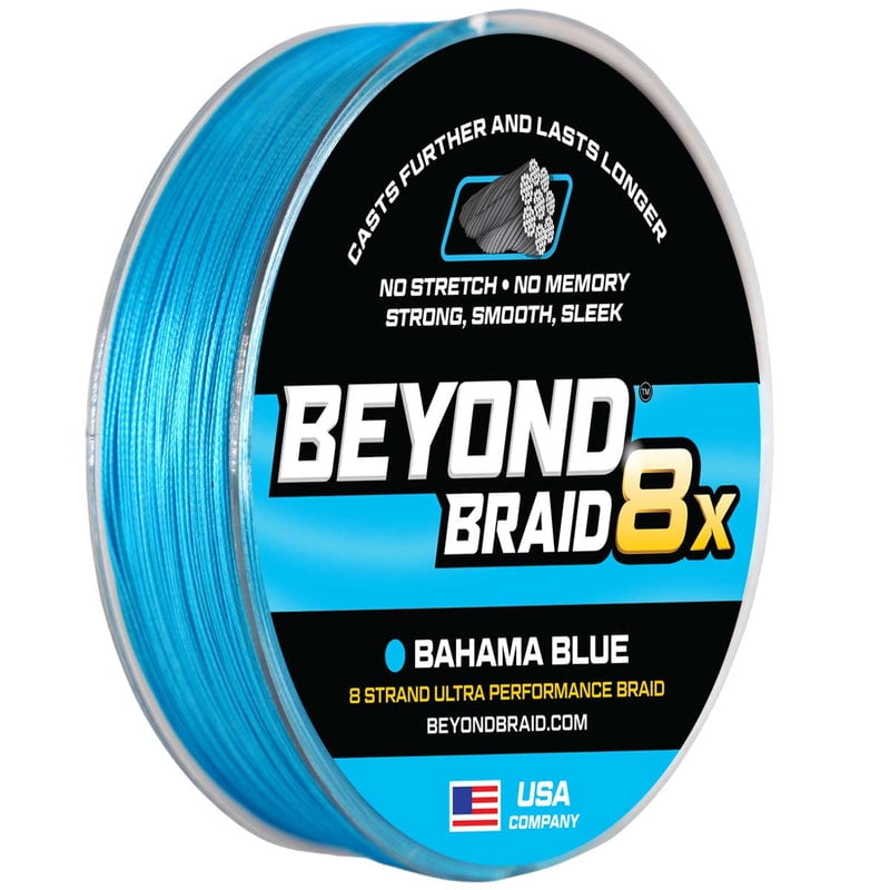 Beyond Braid Bahama Blue 500 Yards 50LB