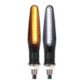 thumbnail image 1 of 24LED Motorcycle Turn Signal Lights White Amber Dynamic Indicators Front Rear Flasher Blinker Light, 1 of 5