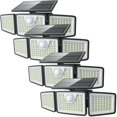 thumbnail image 1 of Luces solares daphino 2500LM para exteriores con sensor de movimiento, 4 unidades, 1 of 8