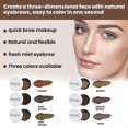 thumbnail image 5 of Juego de gel para cejas, resistente al agua, para bordar, sin manchas, sin maquillaje, reparador de cejas, lápiz de cejas tridimensional natural, gel para cejas | 30470425572, 5 of 5