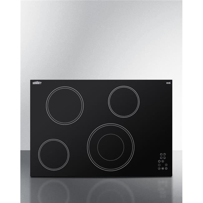 electric 4 burner cooktop