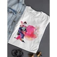 thumbnail image 3 of Adorable Japanese Kimono Girl T-Shirt Women -Image by Shutterstock, Female x-Large, 3 of 4