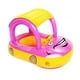 thumbnail image 4 of Juguete flotante para piscina,Flotador de piscina para bebés con dosel,suministros portátiles,Barco de baño con forma de coche,dibujos animados,cómodo verano,Flotador de piscina con Púrpura, 4 of 9