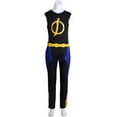 thumbnail image 5 of Men's Suit for Static Shock  Static Full Set Adult Canival Party Fancy Dress Outfit, 5 of 7