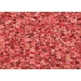 thumbnail image 1 of Ahgly Company Indoor Rectangle Patterned Ferrari Red Area Rugs, 4' x 6', 1 of 6