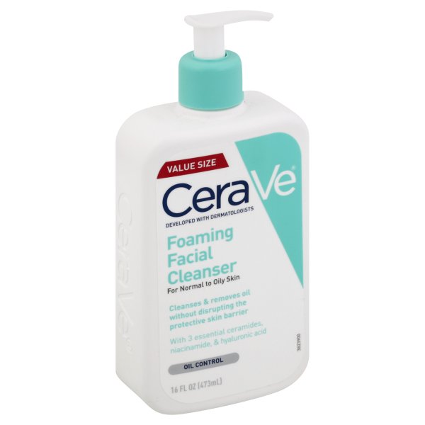 Cerave Oil Control Value Size Foaming Facial Cleanser, 16 fl oz