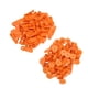 thumbnail image 3 of 100 etiquetas de oreja en blanco para animales, cabras, ovejas, cerdos, ganado, TPU, para animales de granja, sin letras, naranja, 3 of 5