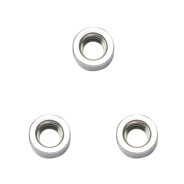 ZheElen Stainless Steel CLS M4 M5 M6 M8 Self-Clinching Nut Rivet Industrial Fasteners Riveting Metric Hardware Machine M6-0 3Set