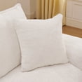 thumbnail image 6 of 107" Modern Boucle Sectional Sofa with Reversible Chaise for Living Room, Comfy Cloud Couch with Pillows (Beige), 6 of 11