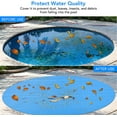 thumbnail image 6 of 16ft x 32ft Rectangle Poor Solar Cover, 300μm Heat Retaining Blanket for In-Ground and Above-Ground Rectangular Swimming Pools (300um), 6 of 7