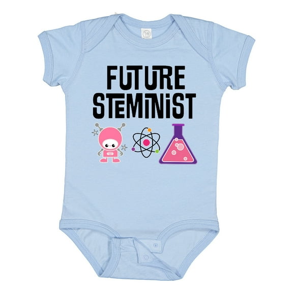 Inktastic Science Future Steminist Scientist for Girls Girls Baby Bodysuit