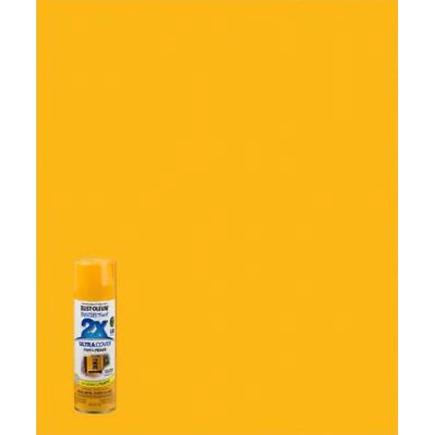 RustOleum Painter's Touch Ultra Cover Gloss Marigold Spray Paint 12 oz