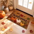 thumbnail image 6 of Fall Welcome Coir-style Door Mat, Harvest Pumpkin Front Door Outdoor Mat, Outside Entrance Porch Non Slip Backing Washable Rug for Autumn Halloween Thanksgiving Farmhouse Decor (24x16 in), 6 of 8