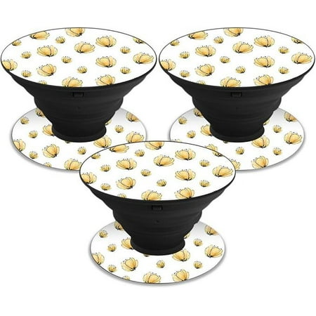 MightySkins Skin Compatible with PopSocket PopSocket - Yellow Poppy | Protective, Durable, and Unique Vinyl Decal wrap Cover | Easy to Apply, Remove, and Change Styles | Made in The USA