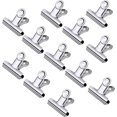 thumbnail image 1 of Clips para chips Clips para bolsas Clips para alimentos Clips de acero inoxidable para bolsas Clips de agarre con sello hermético para el hogar, cocina, oficina, escuela (12 piezas, 1 of 4