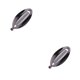 thumbnail image 1 of Qarigey Pinza de plátano elegante y funcional para cualquier ocasión Simple y de moda Se puede recortar y rizar verticalmente Negro brillante negro brillante tamaño pequeño-9.5cm 2Conjunto, 1 of 6
