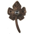 thumbnail image 3 of Waterwood Solid Brass Small Leaf Doorbell in Black - Wired & Illuminated Push Button from Environmentally Friendly Recycled Material, 3 of 4