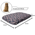 thumbnail image 2 of Flowers Pet Bed, Pattern with Magnolia Flowers in Japanese Style Tender Nature Garden, Chew Resistant Pad for Dogs and Cats Cushion with Removable Cover, 24" x 39", Dark Blue Coral, by Ambesonne, 2 of 4