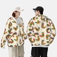 thumbnail image 4 of Balery Boho Chicken Sudadera ligera de manga larga con capucha y protección solar UPF 50+ para hombre y mujer, ideal para pesca y running-X-Large, 4 of 7