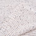 thumbnail image 2 of White Knit Decorative Chenille Blanket, 2 of 4
