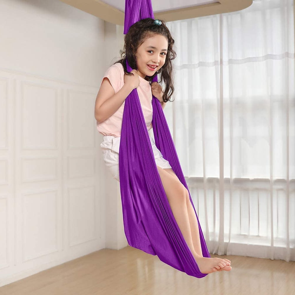 Indoor Therapy Swing for Teens Soft Hammock Swing with Special Needs for Children Yoga Sensory Integration Outdoor Camping