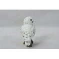 thumbnail image 5 of Garden Decor Animal Statue Small Snowy Owl On Stump, 5 of 5