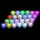 thumbnail image 1 of Velas sin llama ZHAOCHENG 24 Uds candelita en forma de corazón LED decoración del hogar, 1 of 4