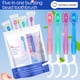 thumbnail image 4 of Cepillos de dientes manuales para una limpieza eficaz de los dientes y el cuidado bucal, con mango suave y ergonómico para la higiene diaria., 4 of 5