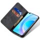 thumbnail image 2 of KAIYANG Funda de cuero tipo billetera para teléfono Honor Magic6 Pro 5G con textura de tela vaquera, estilo caqui D Honor Magic6 Pro 5G Negro, 2 of 5
