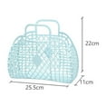 thumbnail image 2 of Foldable Storage Bag,Hollow Storage Basket Plastic Plastic Storage Bag Hollow Storage Basket High Capacity, 2 of 5