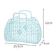 thumbnail image 2 of Cesta de Almacenamiento hueca de plástico Plegable Portátil, Bolsa reutilizable para Juguetes de Compras de Playa en Casa, 2 of 5