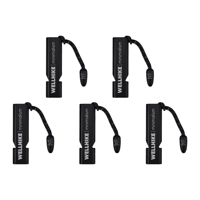Silbatos EDC Tubos Dobles Silbato Supervivencia Emergencia 120dB para Exteriores ()