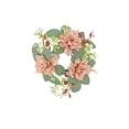 thumbnail image 1 of Coronas de Primavera para Puerta Delantera Rosa Anillo de Flores de Primavera Corona de Flores de Puerta Delantera Anillo de Velas de Hortensia Corona de Flores Casa Artificial Centro de Bodas Festiva, 1 of 6