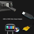 thumbnail image 4 of Adaptador De Salida De Vídeo USB A , Adaptador De Salida De Vídeo USB A CVBS Núcleo De Cobre Resistente Al Desgaste Rendimiento Mejorado Para Vehículos, 4 of 7