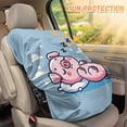 thumbnail image 2 of KUIFORTI Baby Car Seat Sun Cover Cute Pig Car Seat Cover for Baby Carseat Sun Shade Reflective Heat Protector for Keeping Infant Car Seat Cool, 2 of 7
