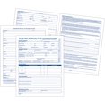 Adams Applications for Employment, 8.5 x 11 Inch, 25Pack, White