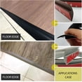 thumbnail image 5 of Tira de transición para piso, borde autoadhesivo para alfombras, tiras para umbrales de altura inferior a 3 mm, adhesivo flexible y resistente, fácil de instalar (longitud personalizada), 5 of 5